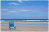 Blue Striped Chair